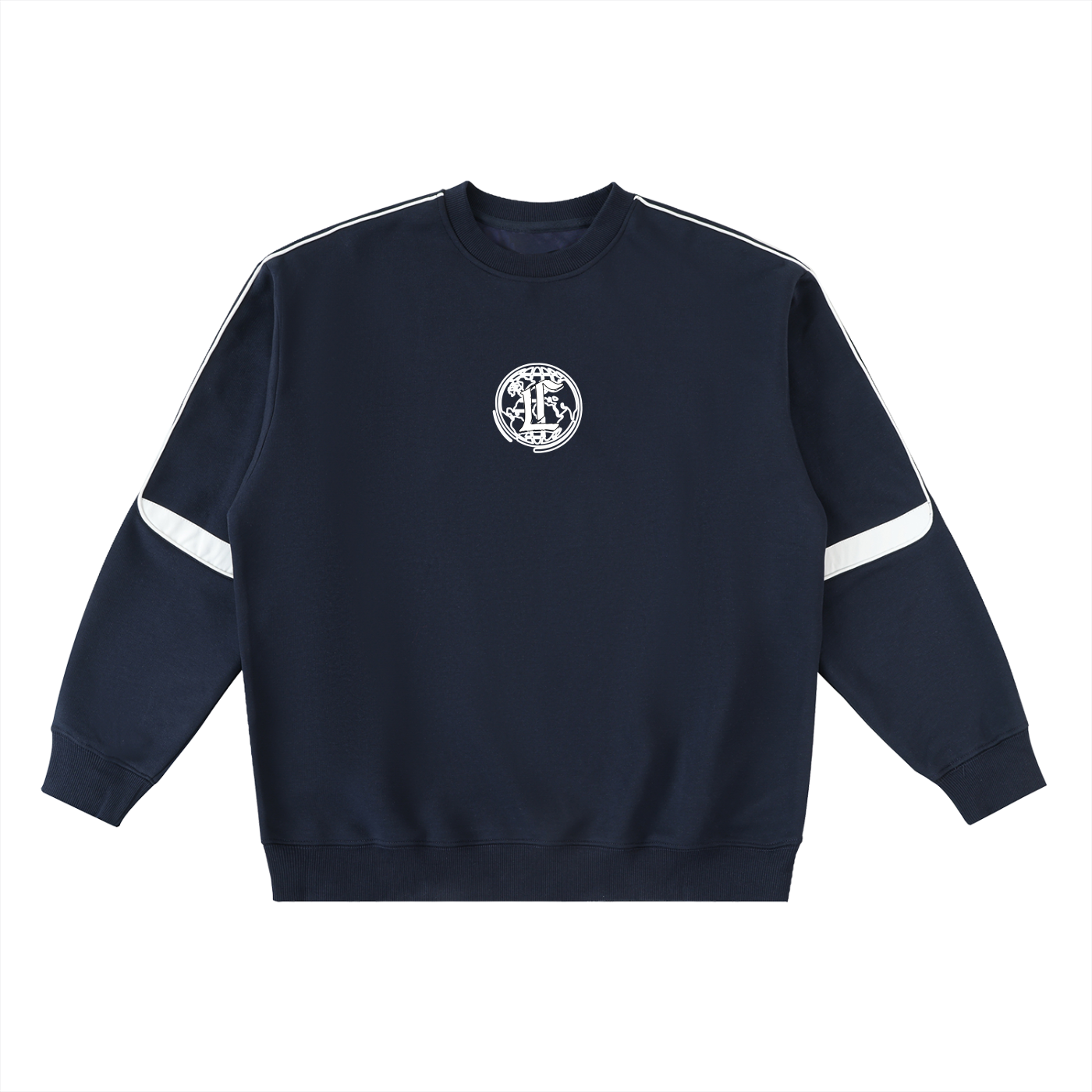 Concentrate Streetwear - CCS - 380gsm Oversized Thick Crewneck Taped Sweatshirt