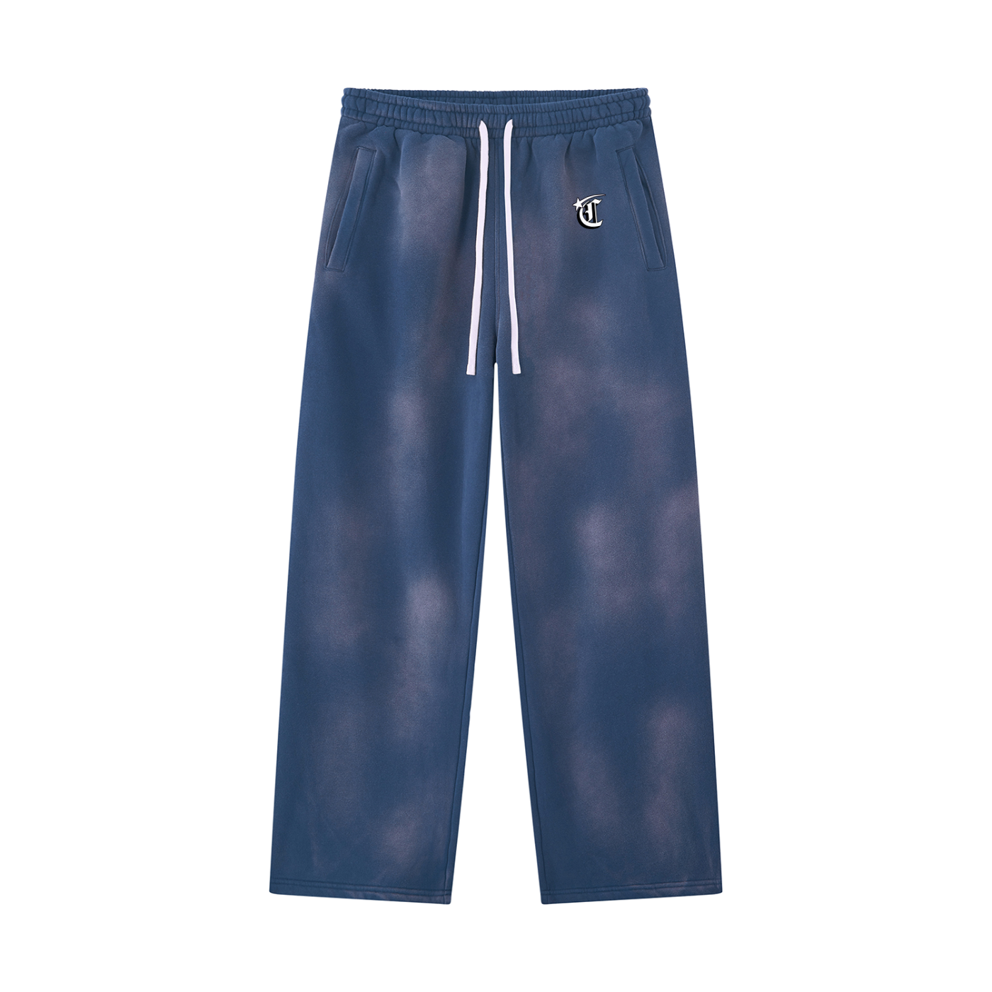 Concentrate Streetwear - Starry - 350gsm Unisex Sunfade Wide Leg Fleece Sweatpants