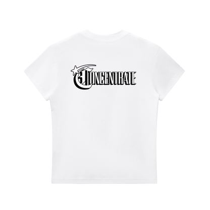 Concentrate Streetwear - Starry Sea - 260gsm Female Essential Bodycon Crewneck T-Shirt