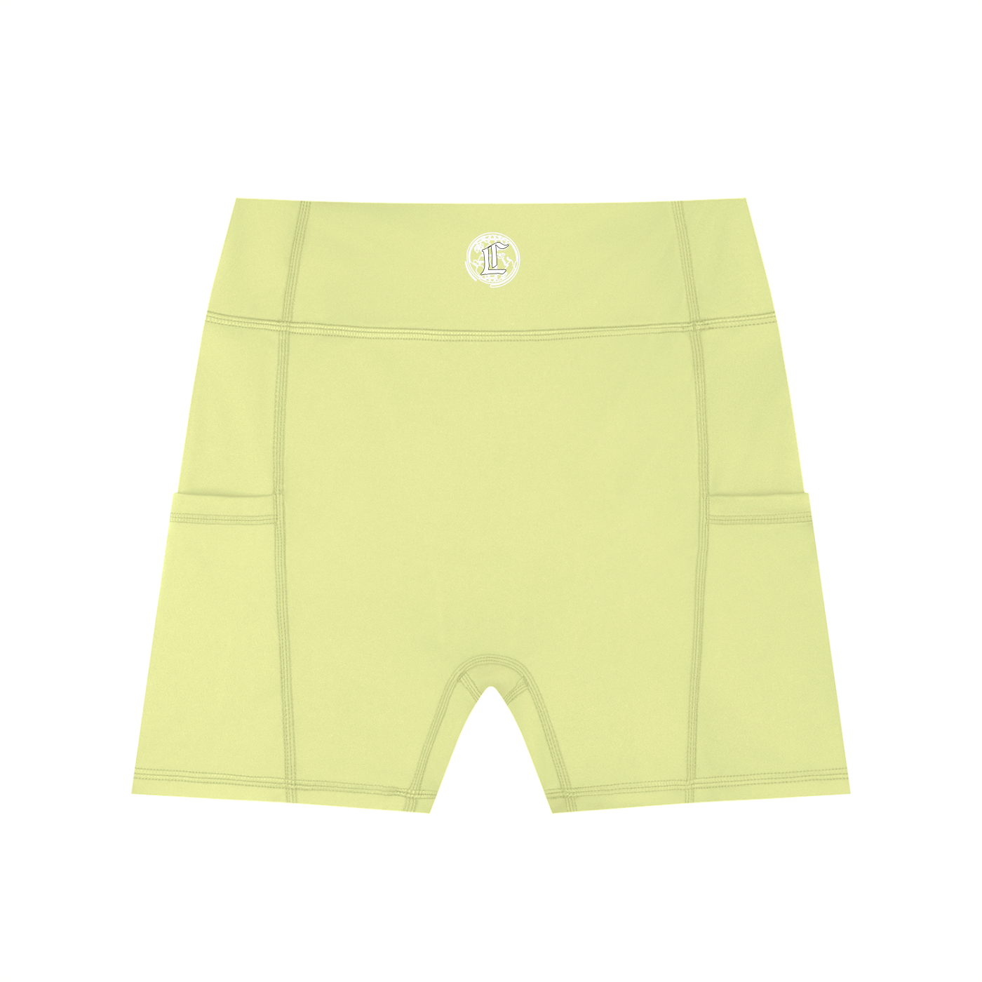 Concentrate Streetwear - CCS - Women's High-Waisted Pocket Biker Shorts