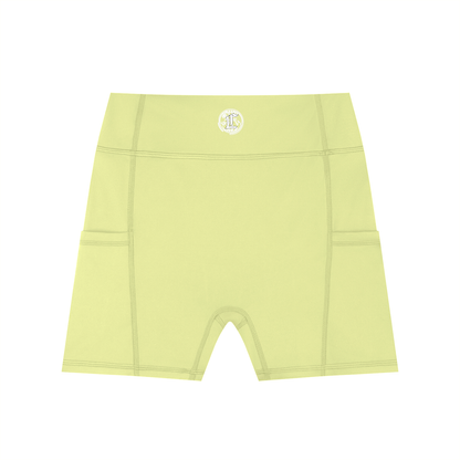 Concentrate Streetwear - CCS - Women's High-Waisted Pocket Biker Shorts