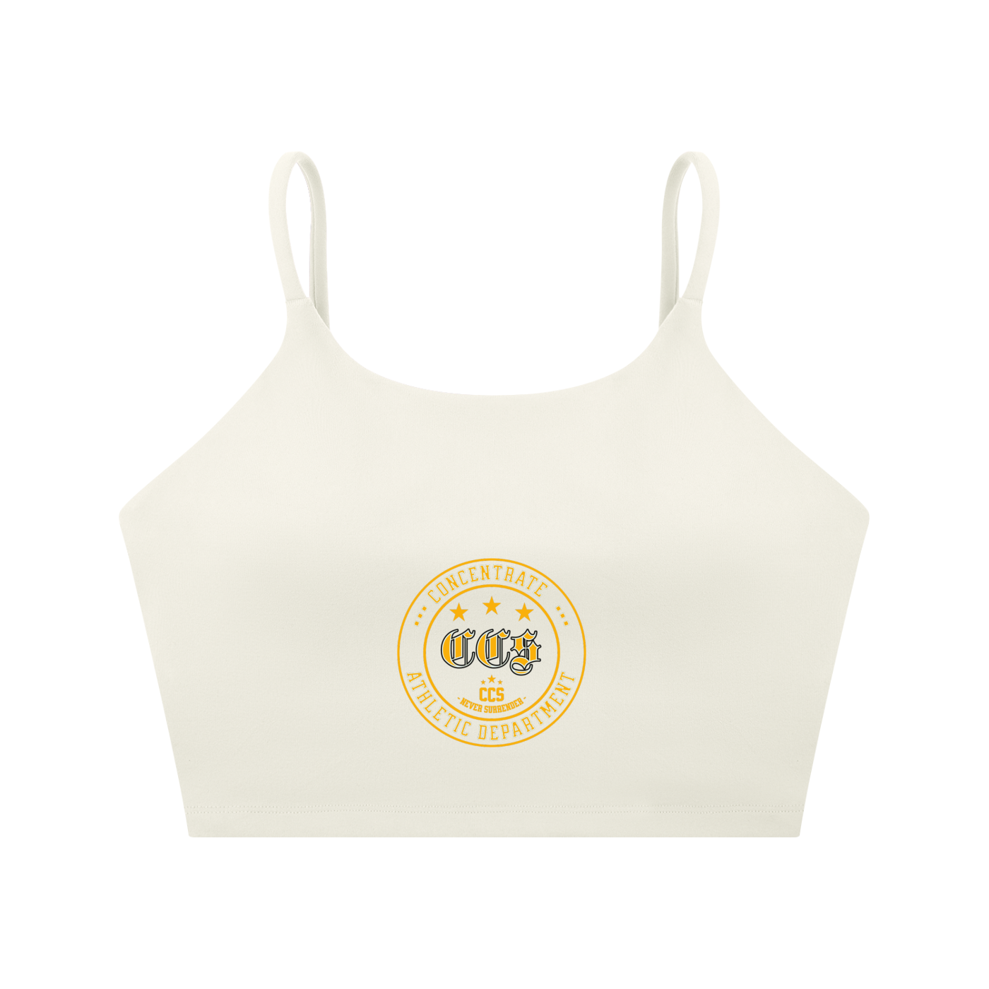 Concentrate Streetwear - CCS Athletics - Spaghetti Strap Yoga Sports Bra