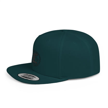 Concentrate Collective Streetwear - CCS - Flat Bill Snapback Black Logo