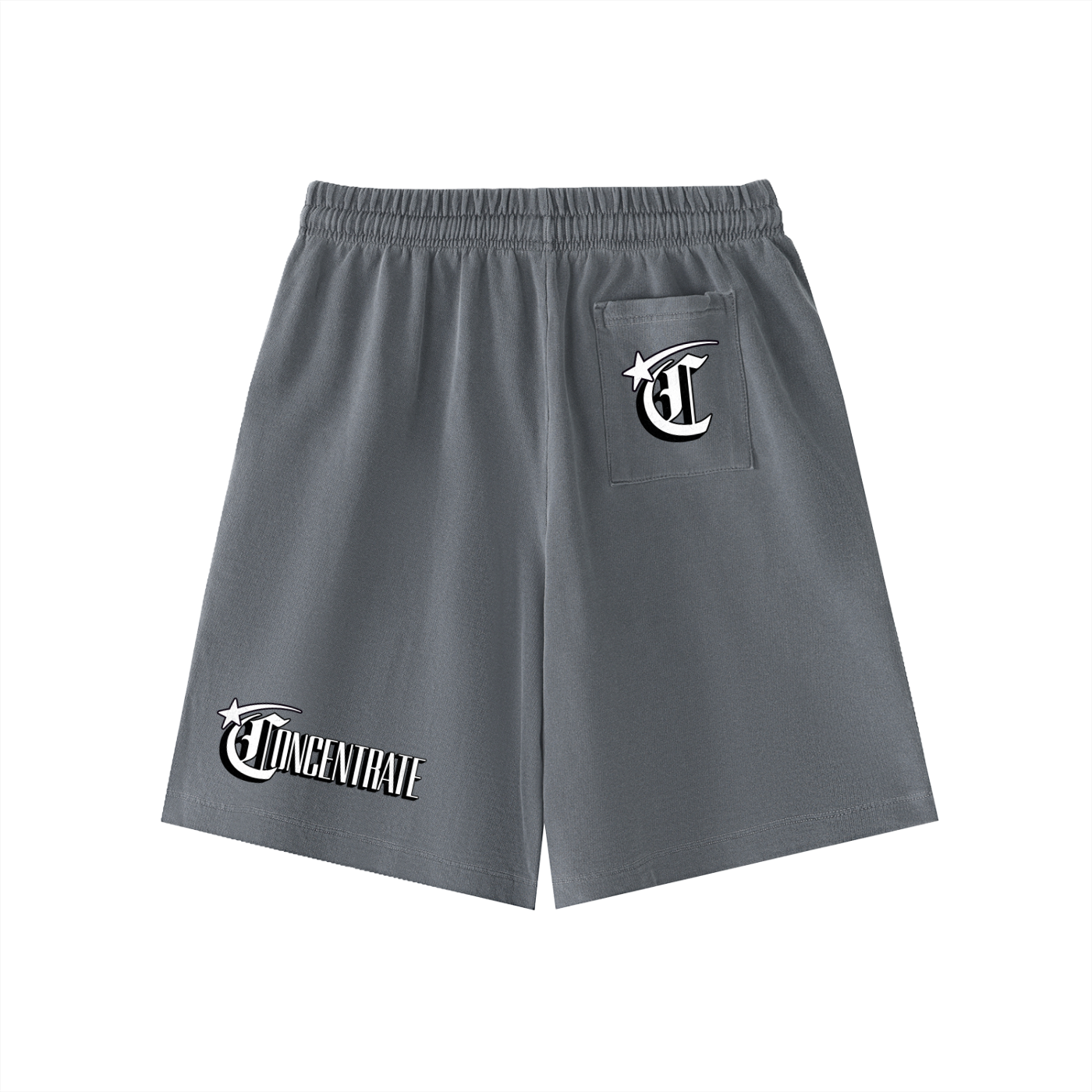 Concentrate Streetwear - Starry Sea - 320gsm Vintage Wash Cotton Shorts