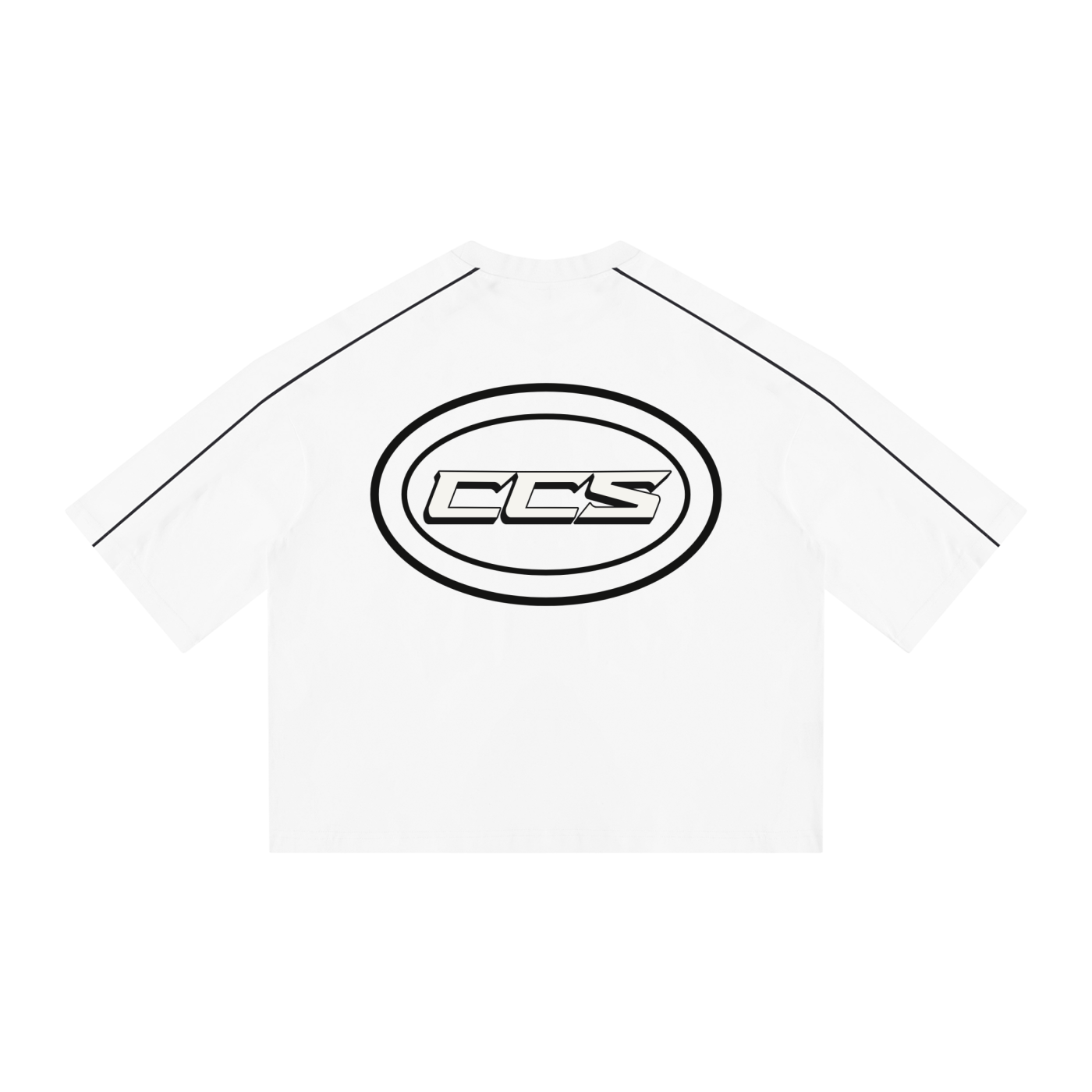 Concentrate Streetwear - CENT - 276gsm Unisex Heavyweight Boxy Piping T-Shirt