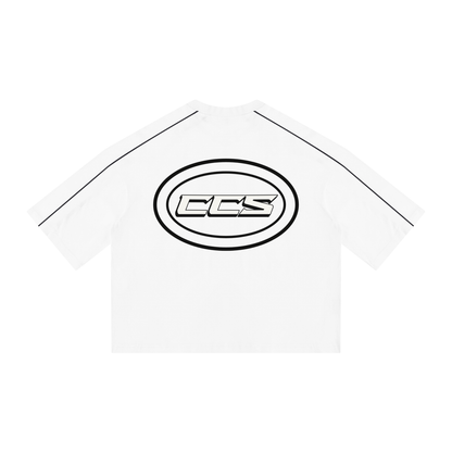 Concentrate Streetwear - CENT - 276gsm Unisex Heavyweight Boxy Piping T-Shirt