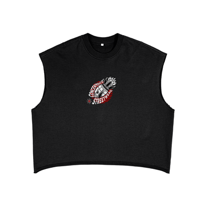 Concentrate Streetwear - Anti Control - 340gsm French Terry Boxy Tank Top