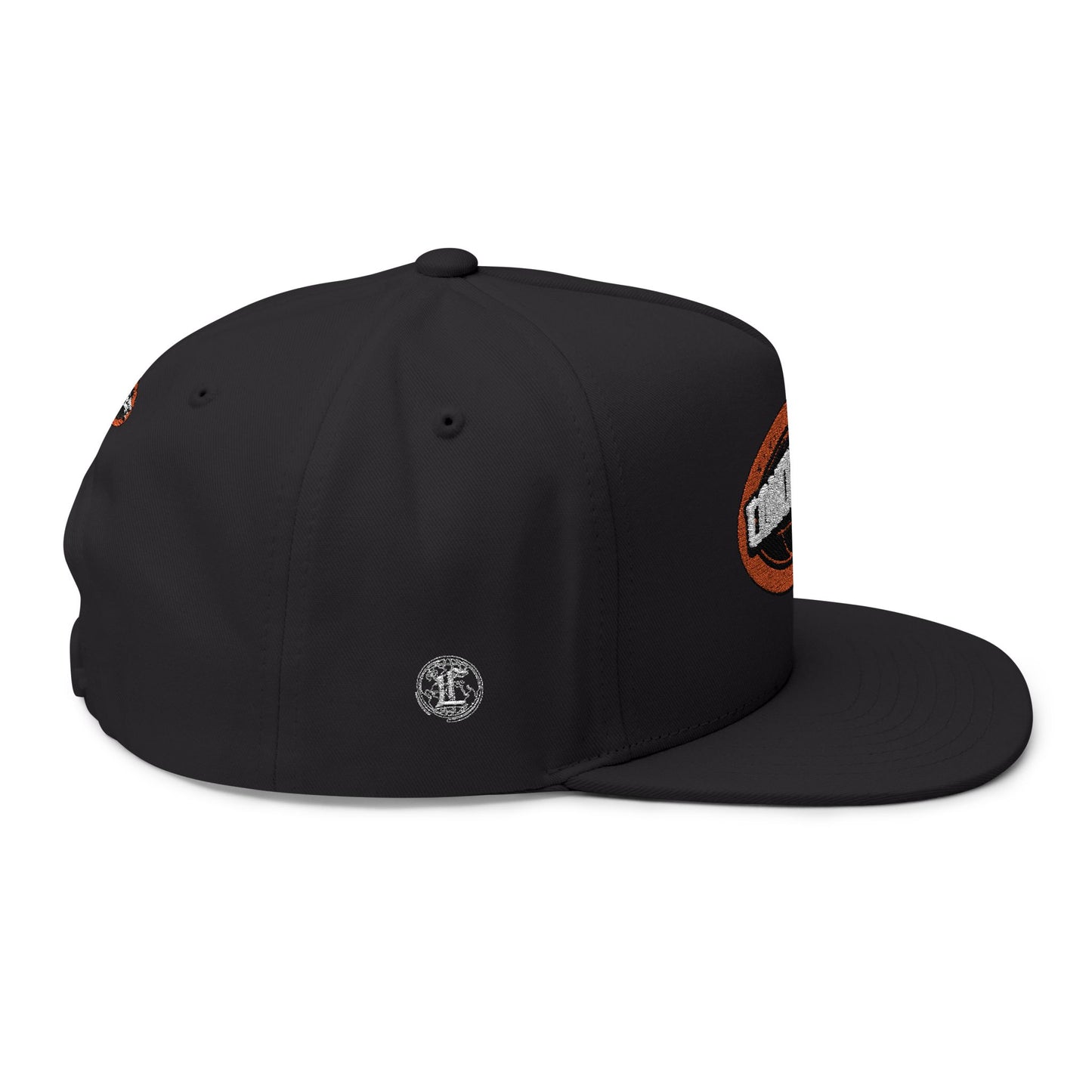 Concentrate Collective Streetwear - The Real - Flat Bill Snap Back Cap Embroidered Logo