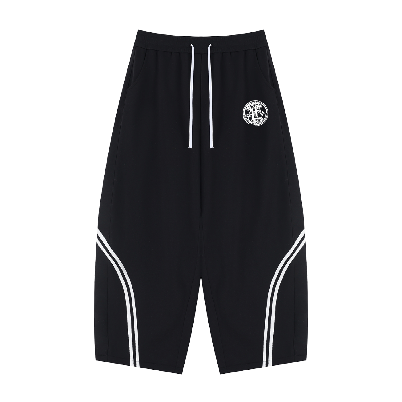 Concentrate Streetwear - CCS - 310gsm Unisex Wide Leg Piping Sweatpants