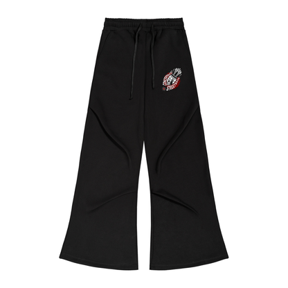 Concentrate Streetwear - CCS - Anti Control  - 380gsm Wide Leg Drawstring Sweatpants