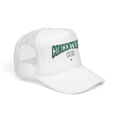 Concentrate Collective Streetwear - Drop Out - Foam Trucker Cap Embroidered Logo