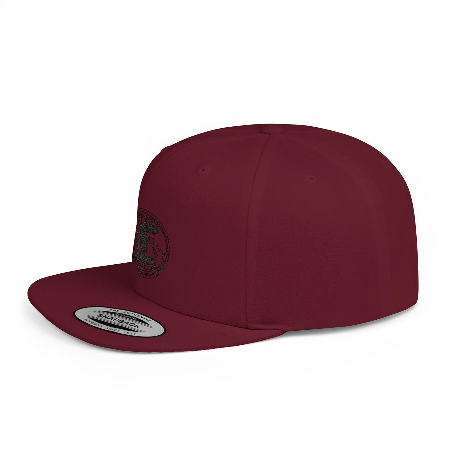Concentrate Collective Streetwear - CCS - Flat Bill Snapback Black Logo