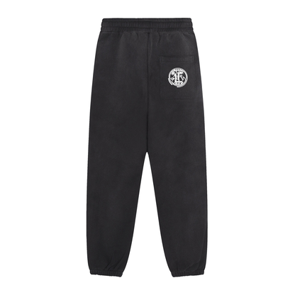 Concentrate Streetwear - CCS - 332gsm Sun Fade Contrast Tape Fleece Jogged Sweatpants