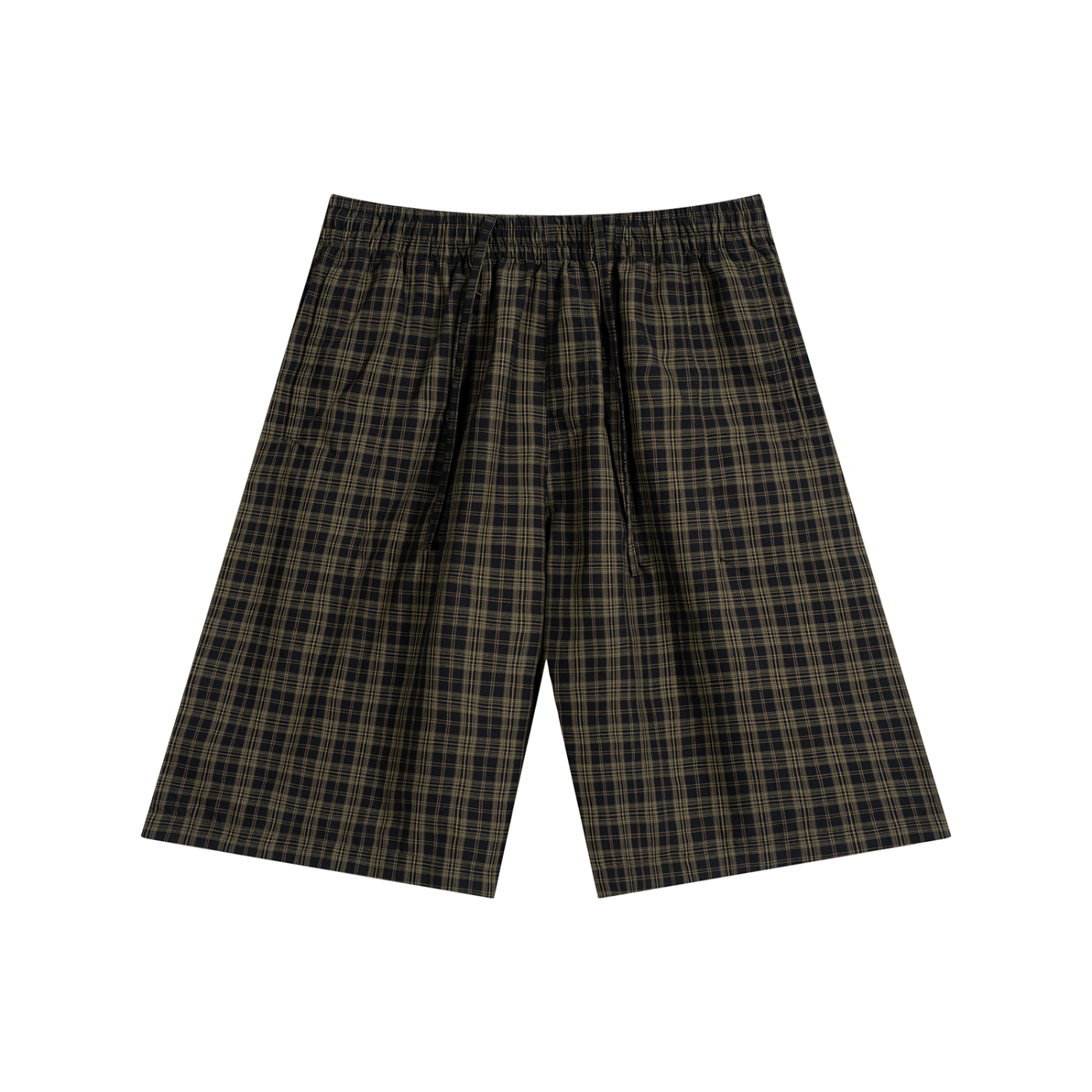 Concentrate Streetwear - CCS - 130gsm Unisex Plaid Wide Leg Shorts