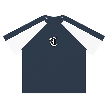 Concentrate Streetwear - Starry Sea - 200gsm Unisex Color Block Raglan T-Shirt