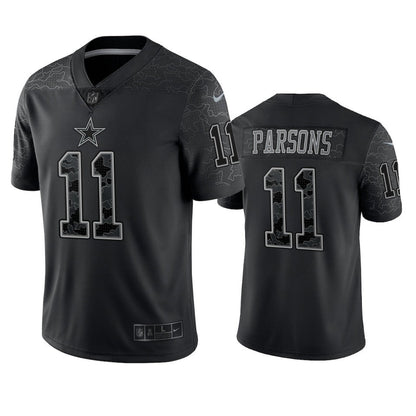 Concentrate Collective - Nfl Jersey - Micah Parsons Dallas Cowboys Black Reflective