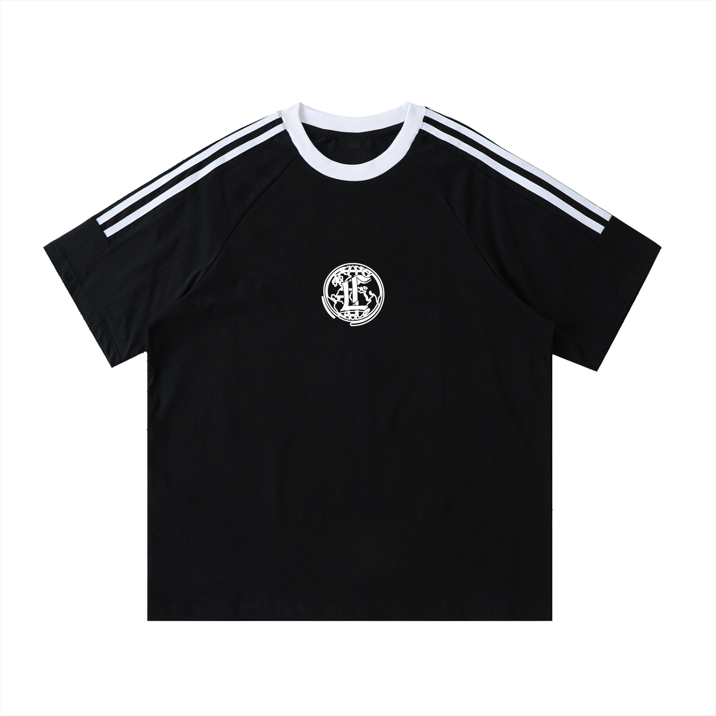 Concentrate Streetwear - CCS - 240gsm Contrast Tape Loose Fit Tee