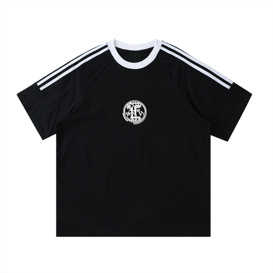 Concentrate Streetwear - CCS - 240gsm Contrast Tape Loose Fit Tee