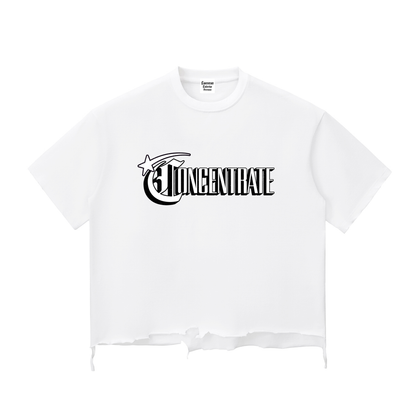 Concentrate Streetwear - Starry Sea - 340gsm Snow Wash Raw-Hem Boxy T-shirt