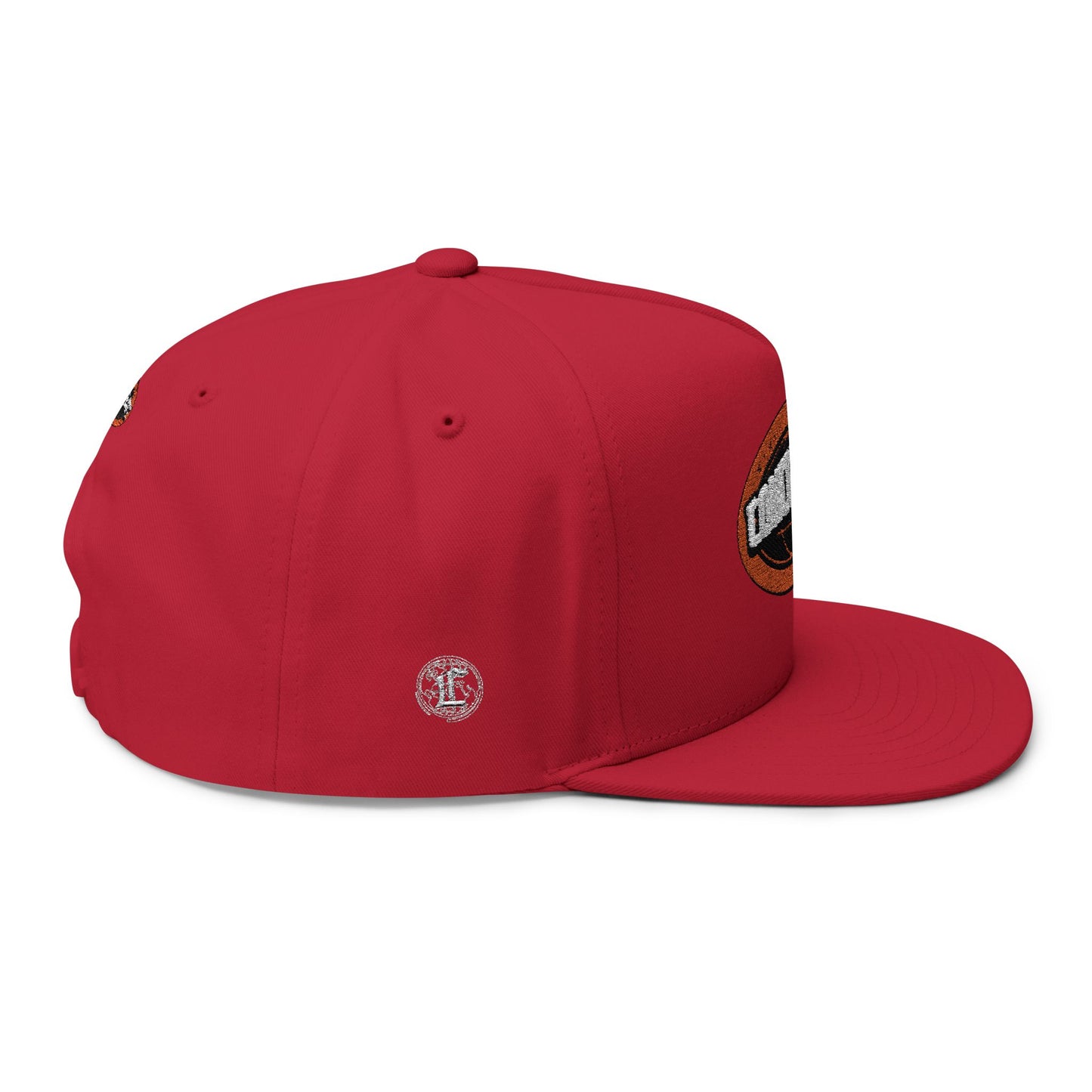 Concentrate Collective Streetwear - The Real - Flat Bill Snap Back Cap Embroidered Logo