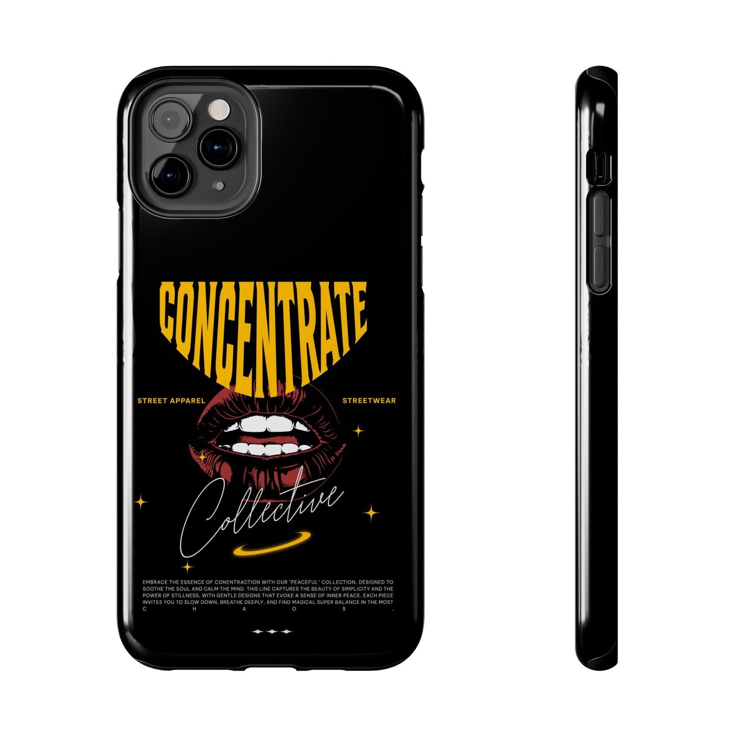 Concentrate Collective - Kiss - iPhone - Phone Case