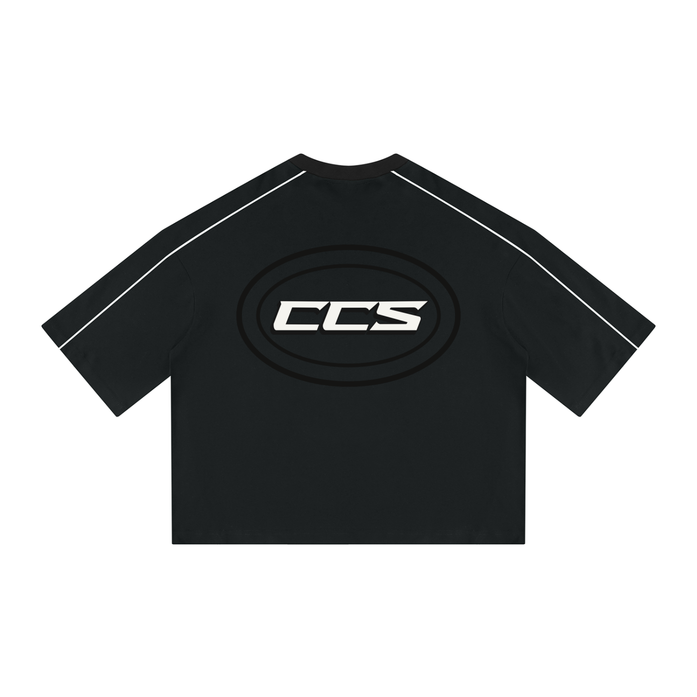 Concentrate Streetwear - CENT - 276gsm Unisex Heavyweight Boxy Piping T-Shirt