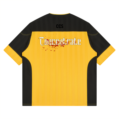 Concentrate Streetwear - Splatter - 150gsm Unisex Striped Raglan Jersey