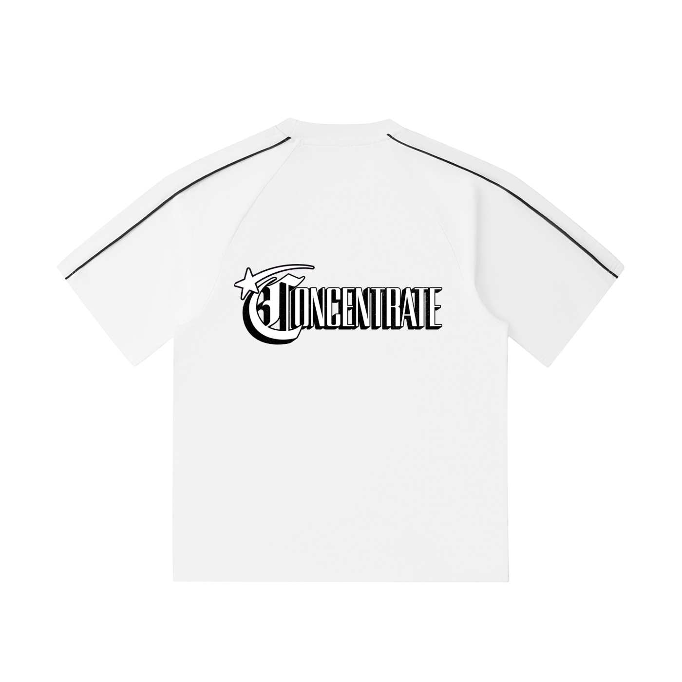 Concentrate Streetwear - Starry Sea - 240gsm Contrast Stitch Raglan T-Shirt