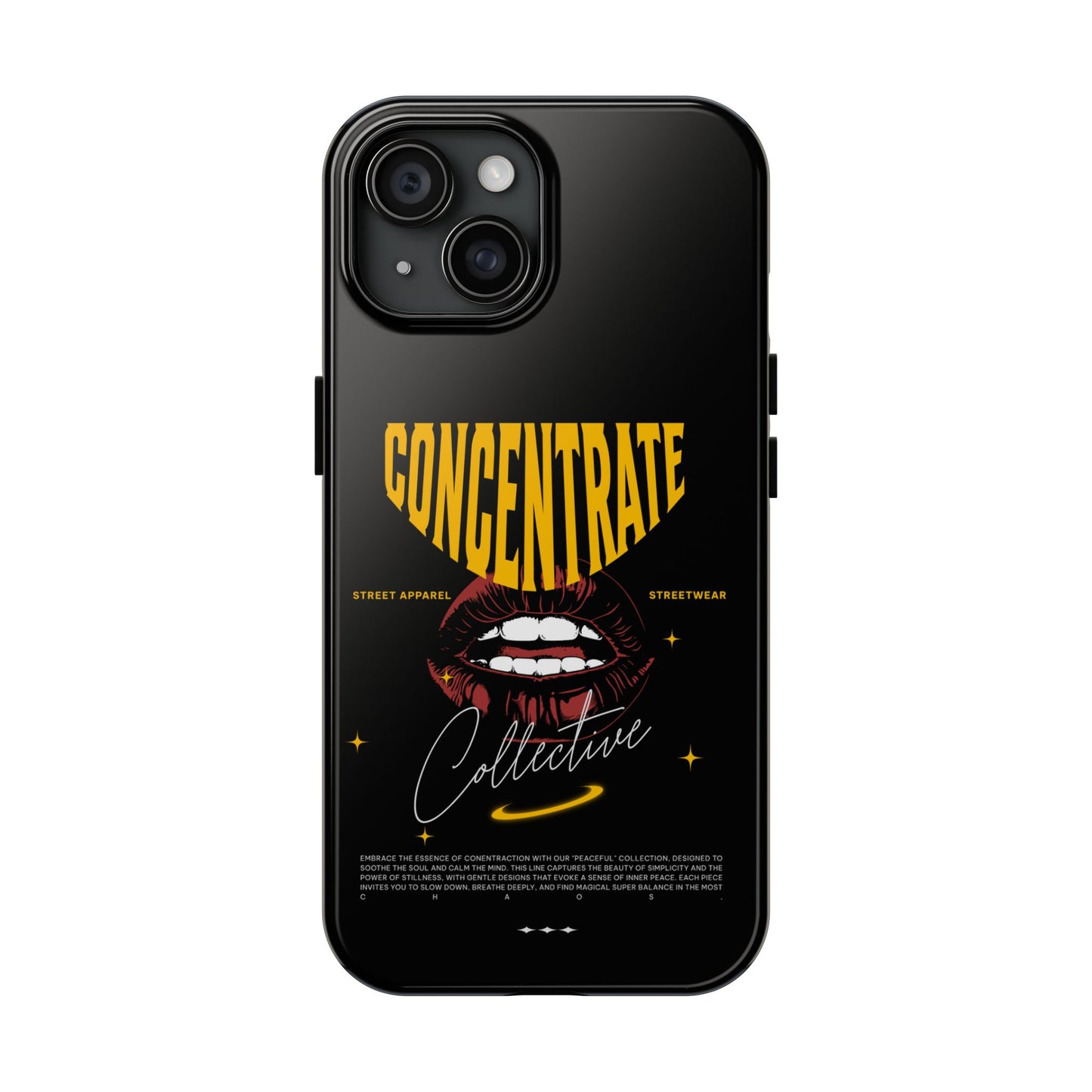 Concentrate Collective - Kiss - iPhone - Phone Case