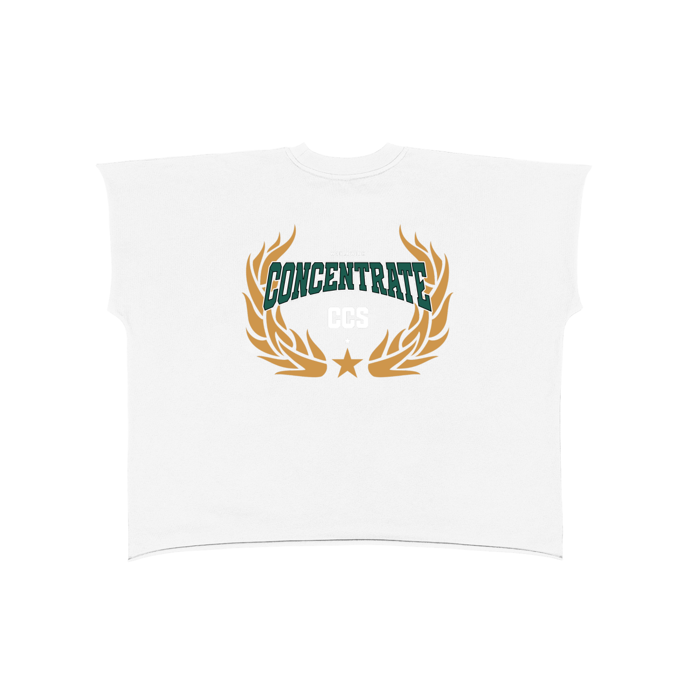 Concentrate Streetwear - Drop Out - 280gsm Raw Edge Boxy Non-Shrink T-Shirt
