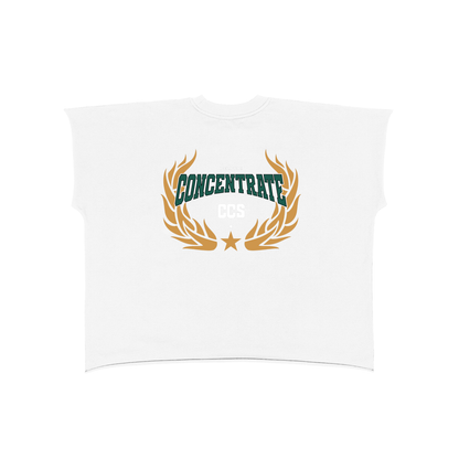 Concentrate Streetwear - Drop Out - 280gsm Raw Edge Boxy Non-Shrink T-Shirt