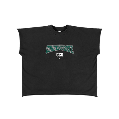 Concentrate Streetwear - Drop Out - 280gsm Raw Edge Boxy Non-Shrink T-Shirt