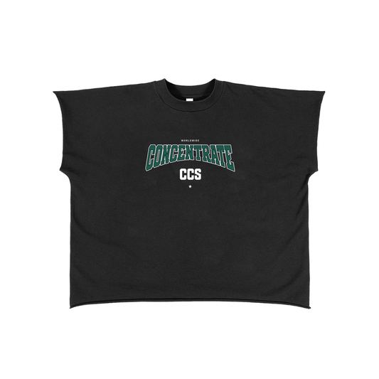 Concentrate Streetwear - Drop Out - 280gsm Raw Edge Boxy Non-Shrink T-Shirt