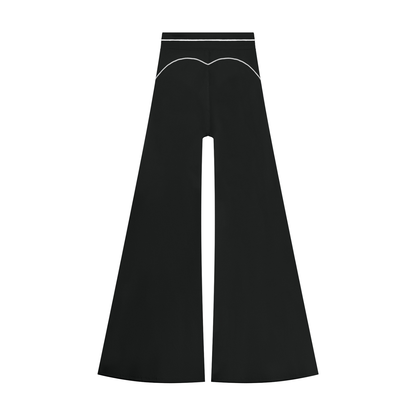 Concentrate Streetwear - 220gsm Women’s High Rise Flared Yoga Pants