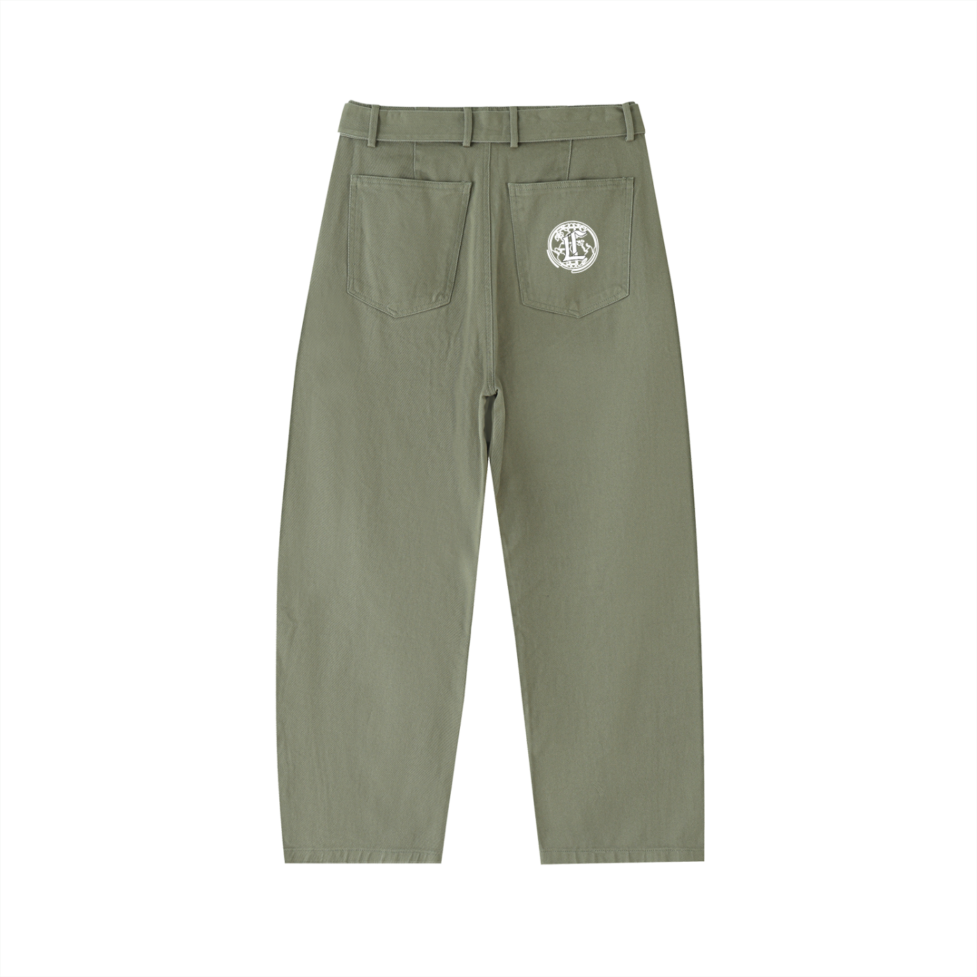 Concentrate Streetwear - CCS - 360gsm Belted Curved-Blade Pants