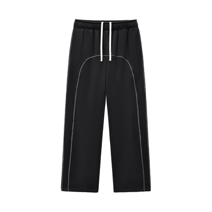 Concentrate Streetwear - CCS - 350gsm Contrast-Stitched Fleece Sweatpants