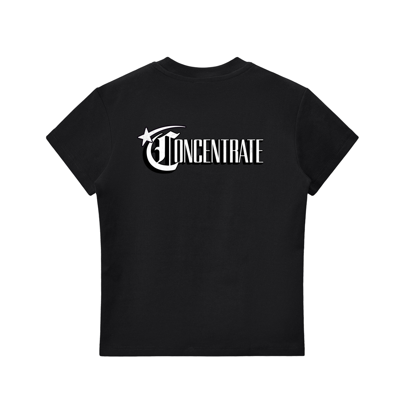 Concentrate Streetwear - Starry Sea - 260gsm Female Essential Bodycon Crewneck T-Shirt