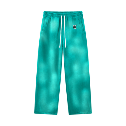Concentrate Streetwear - Starry - 350gsm Unisex Sunfade Wide Leg Fleece Sweatpants