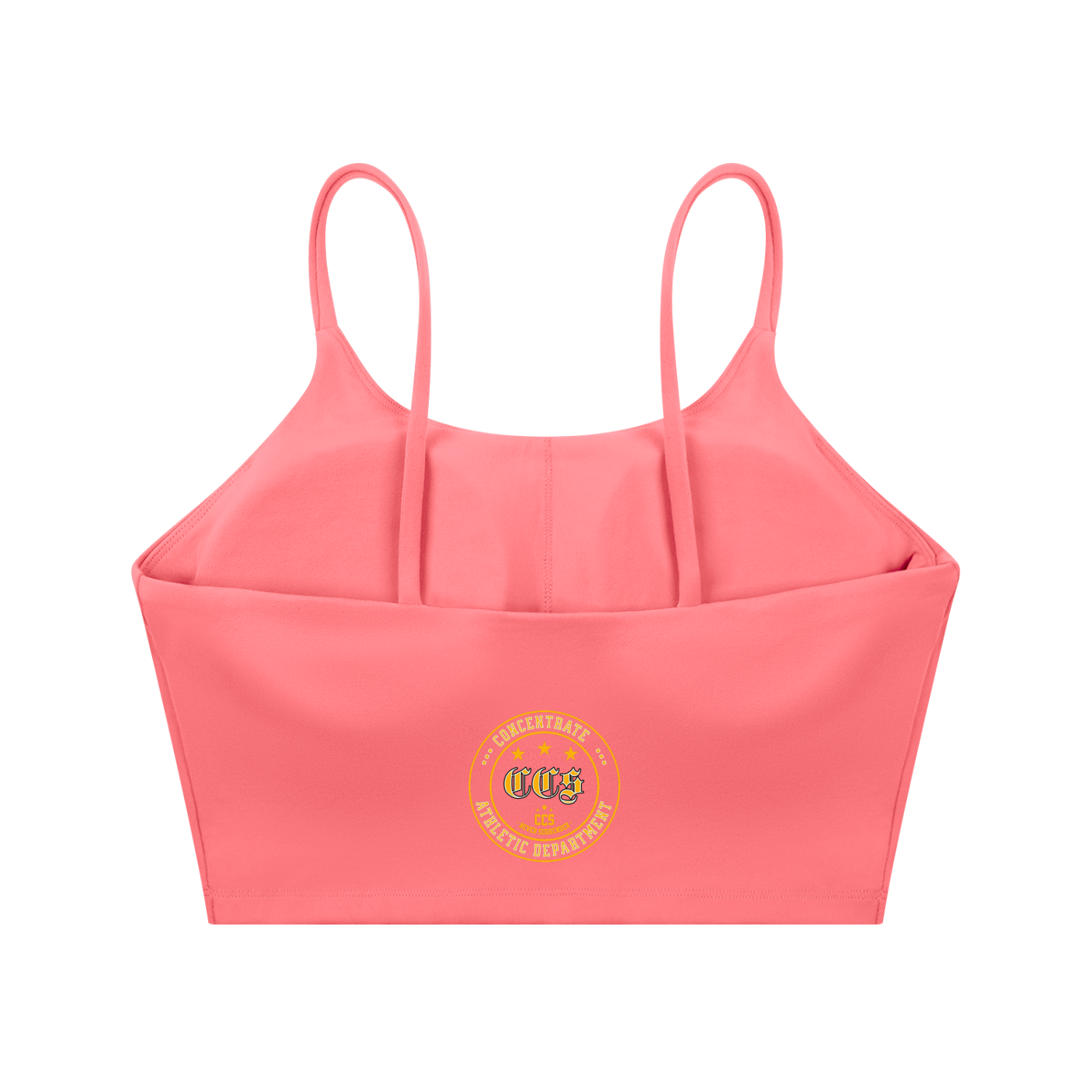 Concentrate Streetwear - CCS Athletics - Spaghetti Strap Yoga Sports Bra