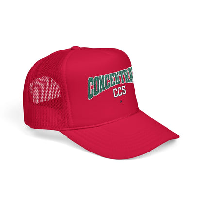 Concentrate Collective Streetwear - Drop Out - Foam Trucker Cap Embroidered Logo