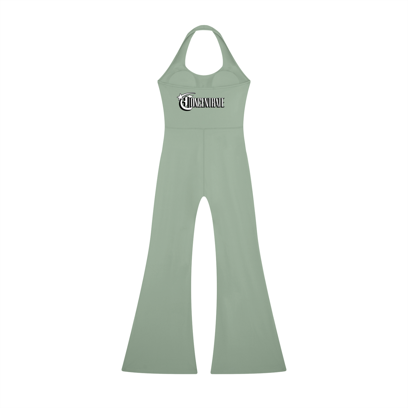 Concentrate Streetwear - Starry Sea -  Women’s Halter Flared Jumpsuit