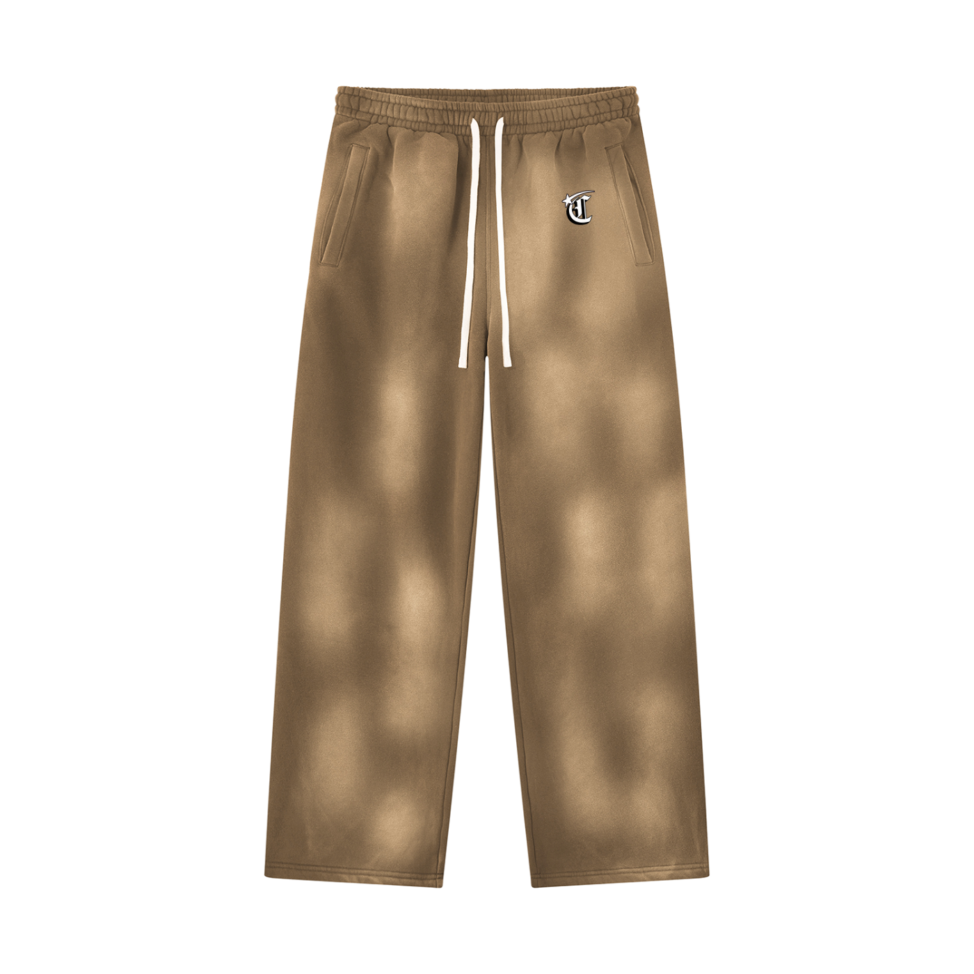 Concentrate Streetwear - Starry - 350gsm Unisex Sunfade Wide Leg Fleece Sweatpants