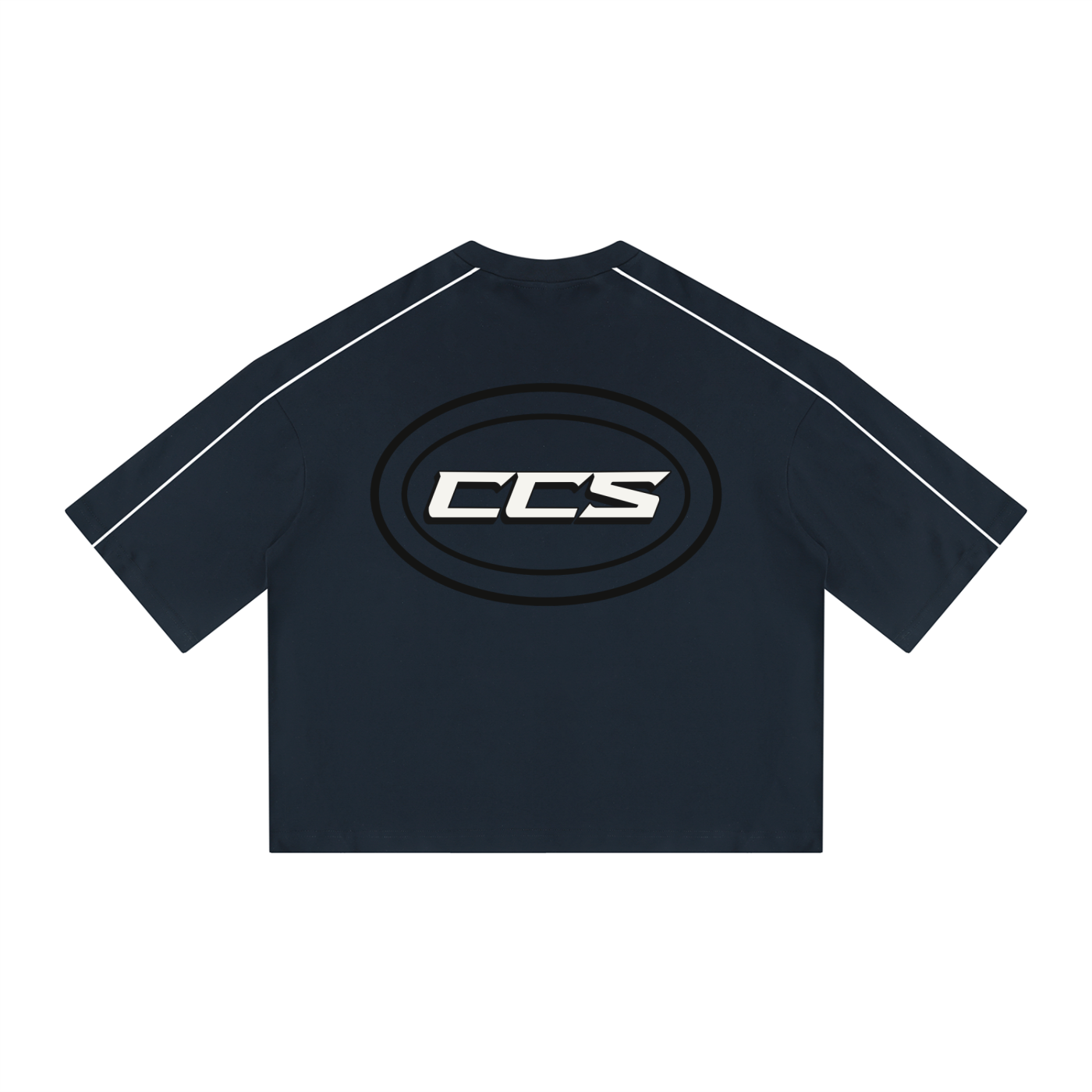 Concentrate Streetwear - CENT - 276gsm Unisex Heavyweight Boxy Piping T-Shirt