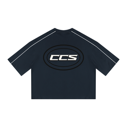 Concentrate Streetwear - CENT - 276gsm Unisex Heavyweight Boxy Piping T-Shirt