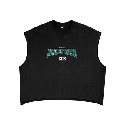 Concentrate Streetwear - Drop Out - 340gsm French Terry Boxy Tank Top