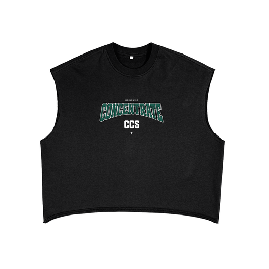 Concentrate Streetwear - Drop Out - 340gsm French Terry Boxy Tank Top