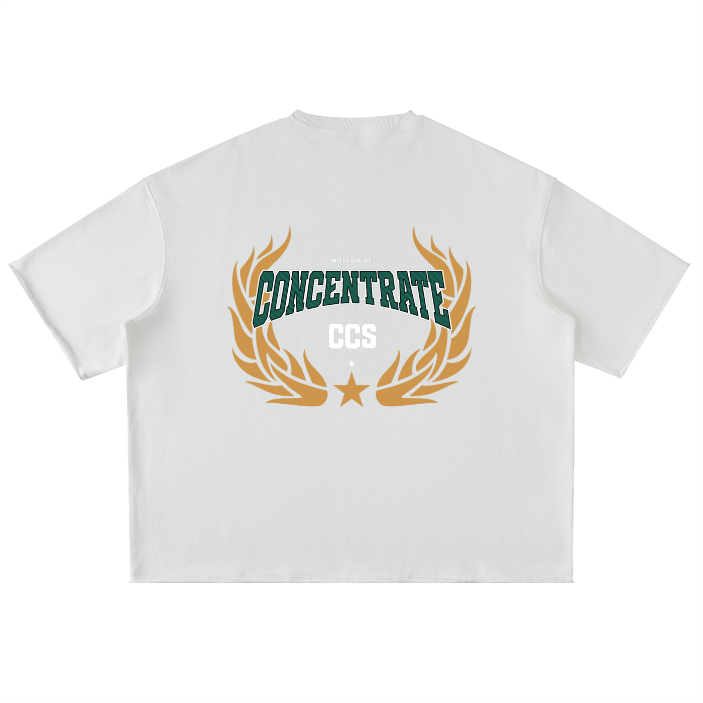 Concentrate Streetwear - Drop Out - 320gsm Oversized T-Shirt