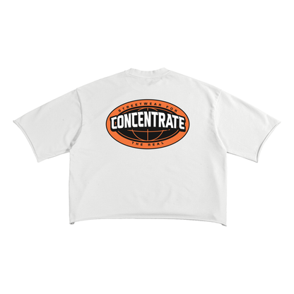 Concentrate Streetwear - The Real - 270gsm French Terry Raw Edge T-Shirt
