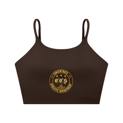 Concentrate Streetwear - CCS Athletics - Spaghetti Strap Yoga Sports Bra