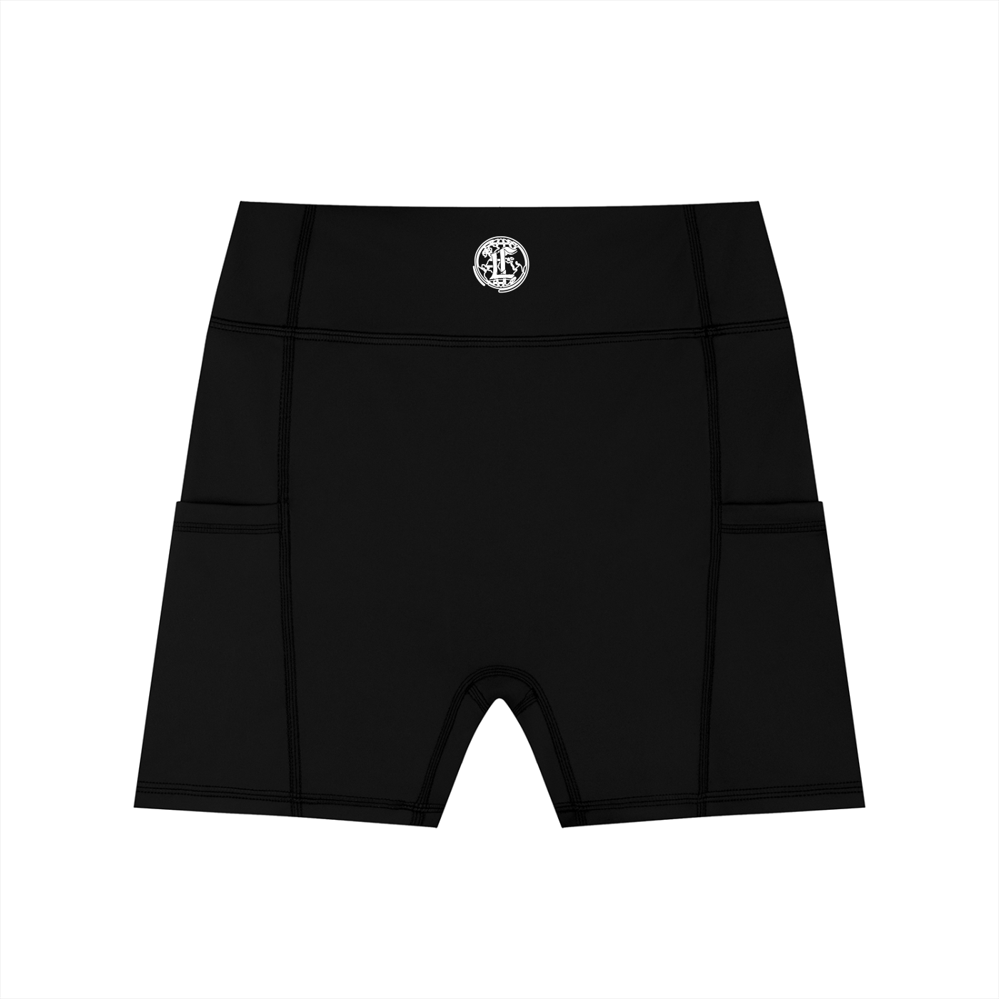 Concentrate Streetwear - CCS - Women's High-Waisted Pocket Biker Shorts